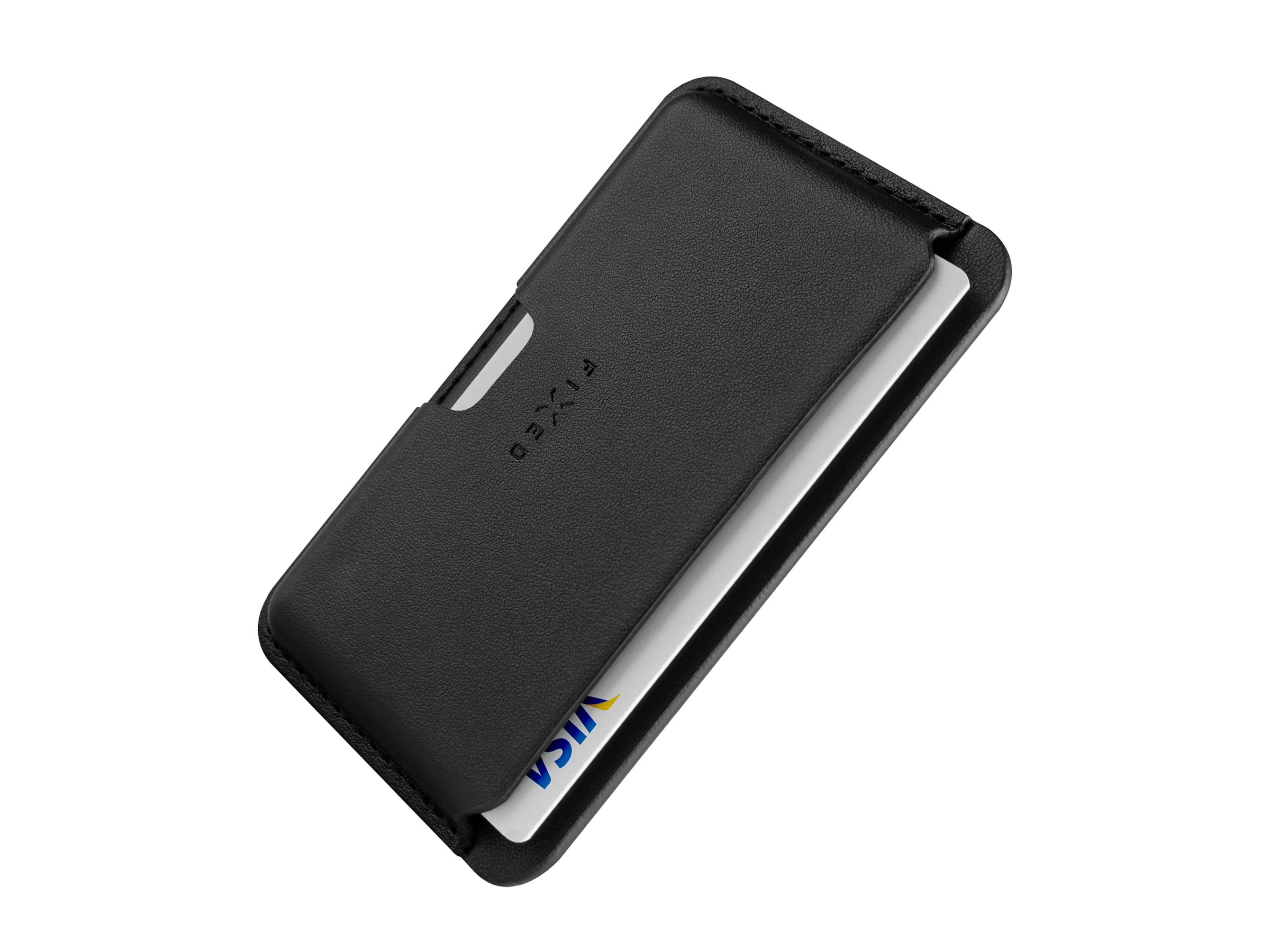 Fixed MagSafe Wallet MagWallet Slim | Wallet | Apple | iPhone 12 and newer | PU leather | Black