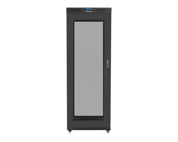Lanberg Rack cabinet 19" free-standing 42U/800x1200 (flat pack) with mesh door LCD V2, Black | Lanberg