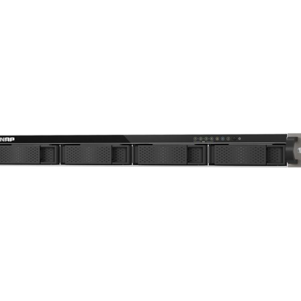 QNAP 4-bay ARM quad-core NAS 10GbE SFP+ and 2.5GbE connectivity | TS-432XEU-4G | Cortex-A57 | 16 GB | Black