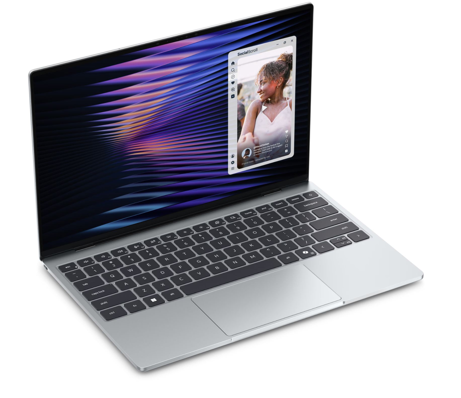 Dell XPS 13 DX13260 | Sky | 13.4 " | Touchscreen | 2.5K | Intel Core Ultra 7 | 355 | 32 GB | LPDDR5x | Solid-state drive capacity 1000 GB | Intel Graphics | Windows 11 Pro | Bluetooth version 6.0 | Keyboard language English | Keyboard backlit | Warranty 36 month(s) | Battery warranty 12 month(s) - Image 2