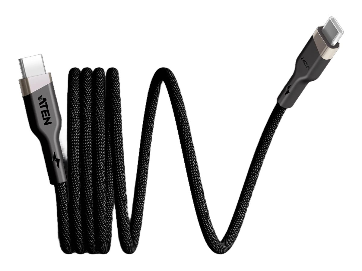 Aten 240W USB-C to USB-C Magnetic Charging Cable, 1 m | 2L-3101P240M | USB-C to USB-C - Image 2