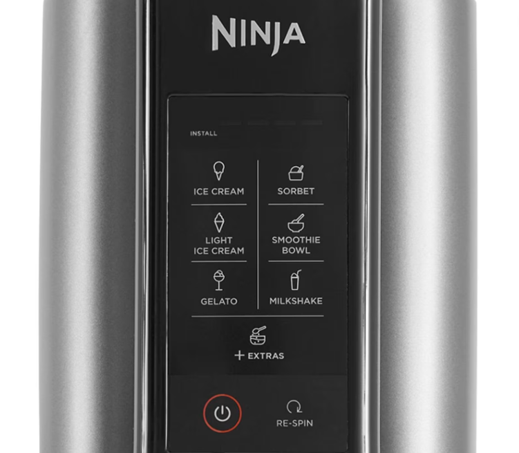 NINJA Ice Cream Maker | NC302EU CREAMi 7-in-1 | Power 800 W | Capacity 0.493 L | Black/Silver - Image 2