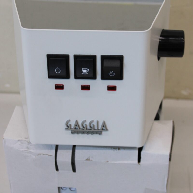 SALE OUT. | Gaggia Coffee Maker | RI9481/13 Classic Evo | Pump pressure 15 bar | Built-in milk frother | Ground | 1300 W | White | DAMAGED PACKAGING, CRACKED PLASTIC