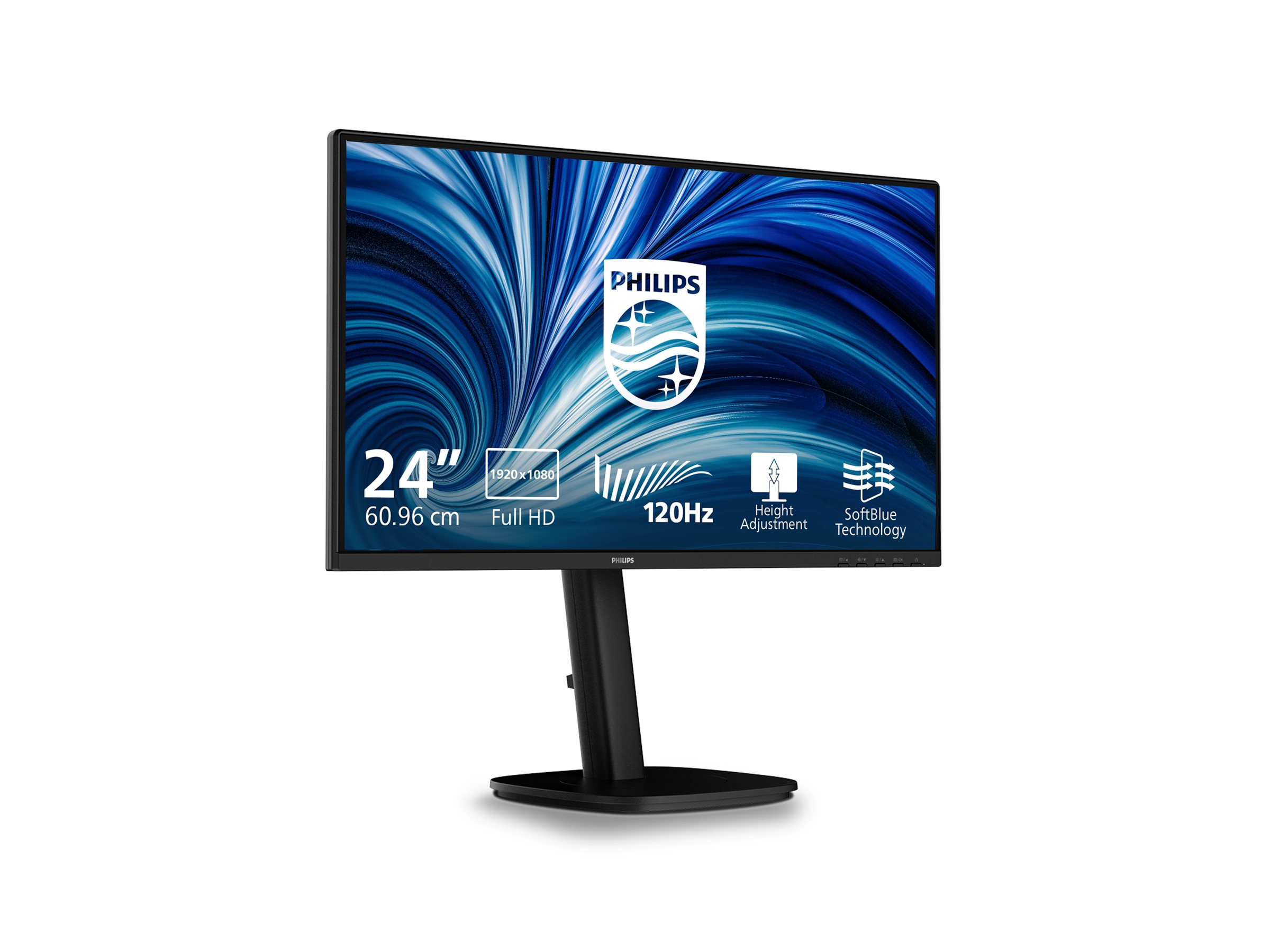 PHILIPS Business Monitor 24B2N3200A/00 IPS 24" IPS 1920x1080/16:9/4ms/350cd/m2/HDMI DisplayPort Audio Out | Philips - Image 3
