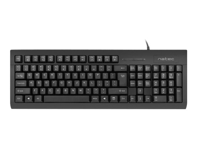 Natec | Moray | Keyboard with Smart ID card reader | Wired | US | Black - Image 5