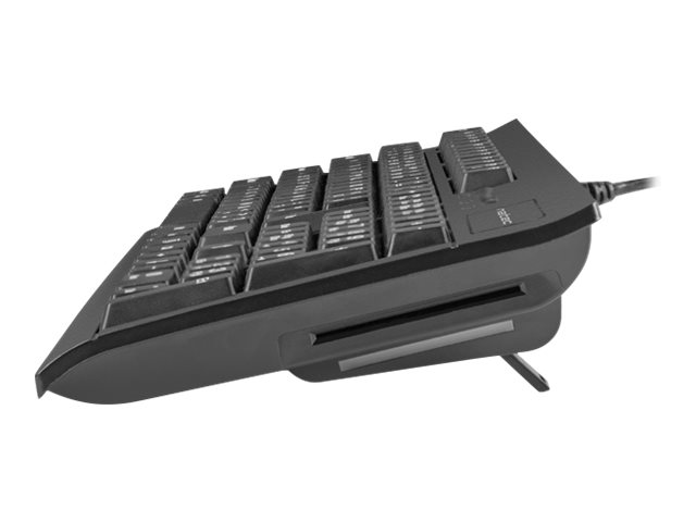 Natec | Moray | Keyboard with Smart ID card reader | Wired | US | Black - Image 8