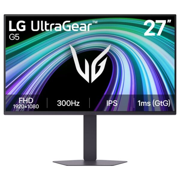 LG | 27G550B-B | 27 " | IPS | FHD | 16:9 | 300 Hz | 1 ms | 1920 x 1080 pixels | 300 cd/m² | HDMI ports quantity 2 | Black