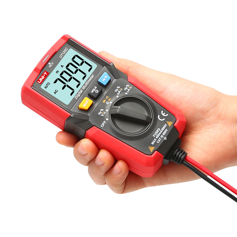UNI-T UT125C Digital Multimeter with Resistance, Capacitance and Frequency Measurement - Image 3