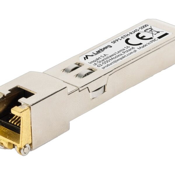 Lanberg SFP Module RJ45 ETH 1GB/S Gigabit Copper 100M | Lanberg