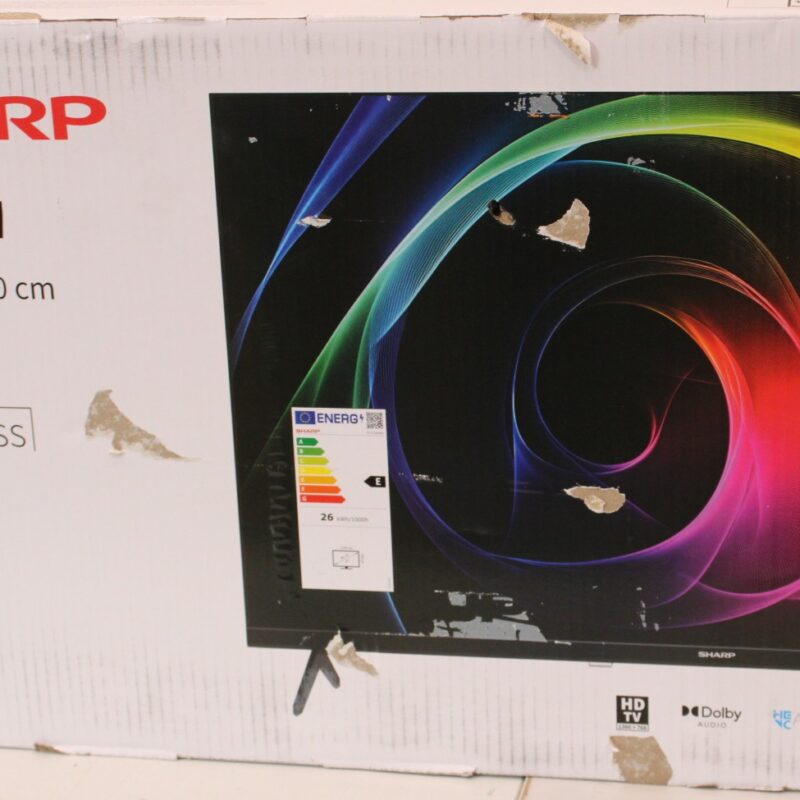 SALE OUT. Sharp 32HA1205E 32” (81cm) HD Ready TV | SALE OUT. | Sharp 32HA1205E | 32 | HD | Black | DAMAGED PACKAGING, UNPACKED - Image 5