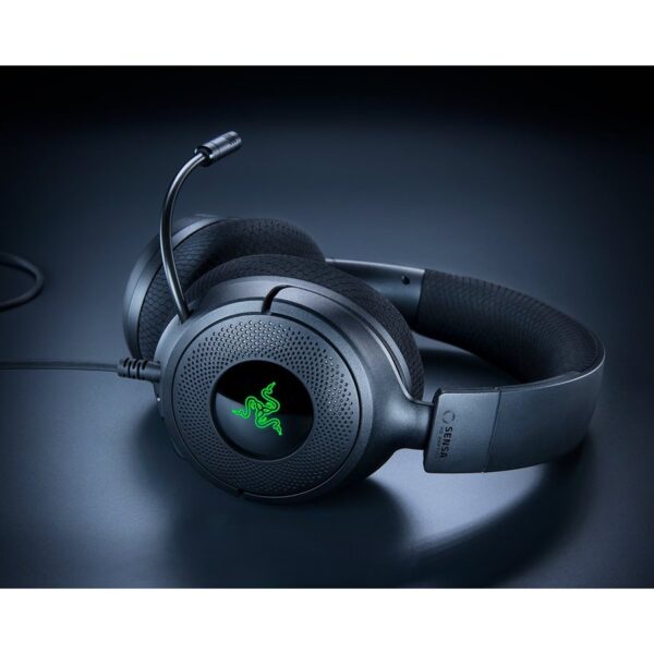 Razer Kraken V4 X Sensa HD Haptics Edition Wired Gaming Headset, Black | Razer