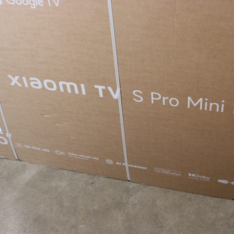 SALE OUT. Xiaomi TV S Pro Mini LED 65 2026 4K UHD (3840 x 2160) | SALE OUT. | TV | S Pro Mini LED 65 2026 | Xiaomi 65 | Smart TV | Google TV | 4K UHD | Dark Grey | DAMAGED PACKAGING - Image 3