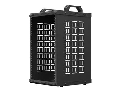 Lanberg Open Rack 10" 9U 280X300 (Flat Pack), Black | Lanberg