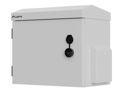 Lanberg Rack Cabinet 10" Wall/Pole-Mount IP55 Hermetic 320X220X300, Grey (Assembled) | Lanberg