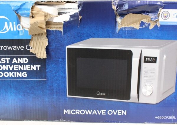 SALE OUT. Midea AG20CF2ESL Microwave oven with Grill, 700 W, 20 L, Silver | SALE OUT. | Midea Microwave oven | AG20CF2ESL | Free standing | 700 W | 20 L | Grill | Silver | DAMAGED PACKAGING