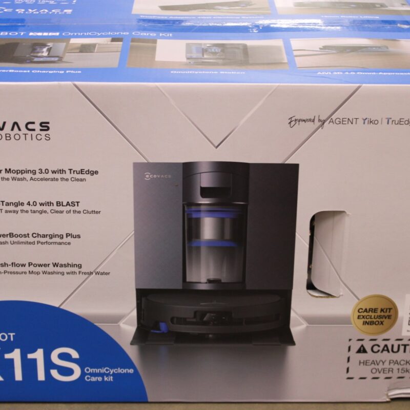 SALE OUT. Ecovacs DEEBOT X11S OmniCyclone and Care Kit For X11S OmniCyclone Series | Ecovacs DAMAGED PACKAGING | 24 month(s)