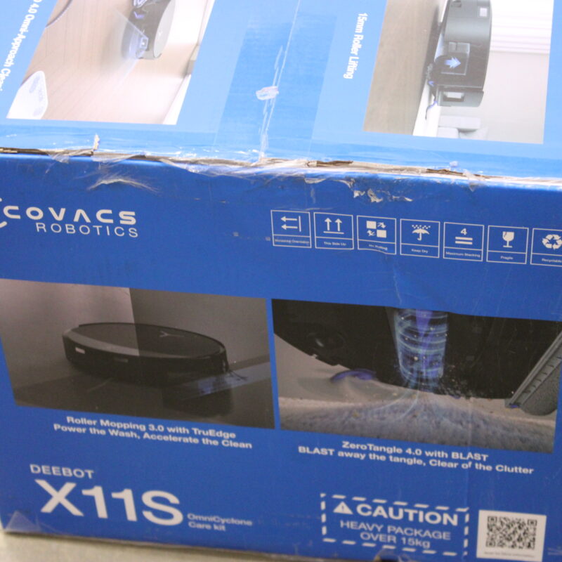 SALE OUT. Ecovacs DEEBOT X11S OmniCyclone and Care Kit For X11S OmniCyclone Series | Ecovacs DAMAGED PACKAGING | 24 month(s) - Image 3