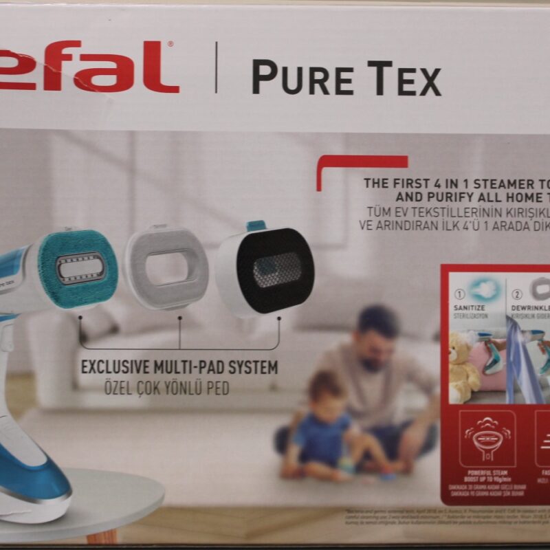 SALE OUT. | TEFAL Garment Steamer | DT9530E1 | Handheld | 1700 W | 0.2 L | 30 g/min | Blue/White | DAMAGED PACKAGING