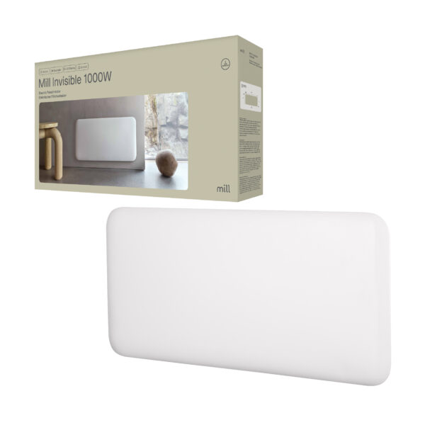 Mill | IB1000DN | Panel Heater | 1000 W | Suitable for rooms up to 12-16 m² | White | IPX4