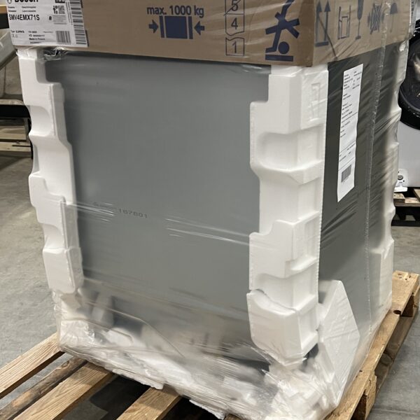 SALE OUT. | SALE OUT. Dishwasher | SMV4EMX71S | Built-in | Width 60 cm | Number of place settings 14 | Number of programs 6 | Energy efficiency class B | Display | AquaStop function | White | DAMAGED PACKAGING, SCRATCHED FRONT