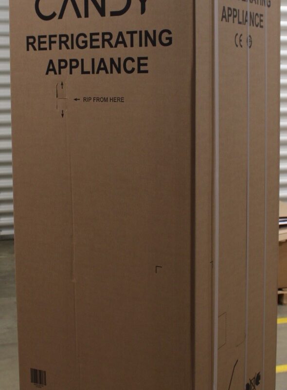SALE OUT. Candy ECN2CQTEX206 Refrigerator, E, Freestanding, Combi, Height 205cm, Fridge net 289 L, Freezer net 120 L, Stainless steel | SALE OUT. | Candy Refrigerator | ECN2CQTEX206 | Energy efficiency class E | Free standing | Combi | Height 205 cm | No Frost system | Fridge net capacity 289 L | Freezer net capacity 120 L | 38 dB | Stainless Steel | DAMAGED PACKAGING - Image 2