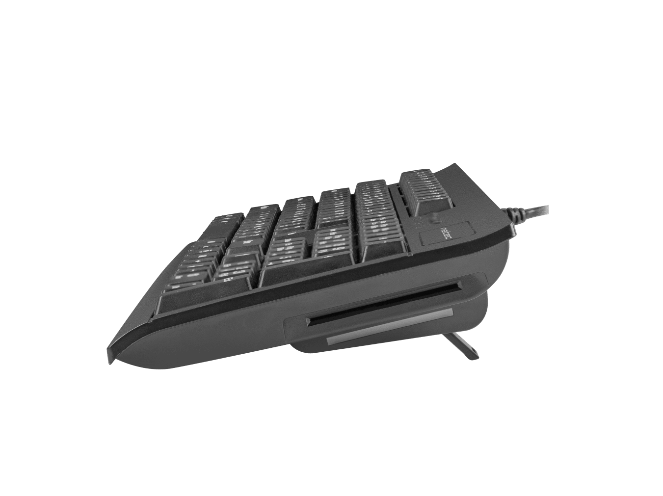 Natec | Moray | Keyboard with Smart ID card reader | Wired | US | Black - Image 3