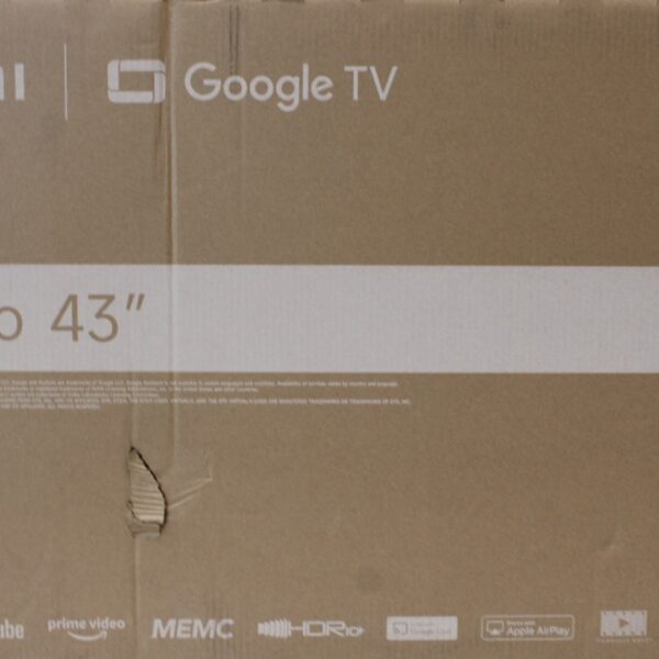 SALE OUT. Xiaomi QLED TV A Pro 2026 43" | SALE OUT. | Xiaomi QLED TV A Pro 2026 | 43 | Smart TV | Google TV | UHD | Dark Gray | DAMAGED PACKAGING