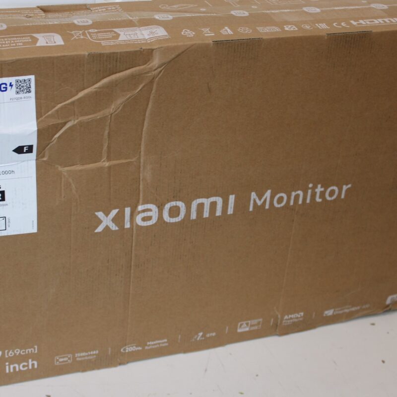 SALE OUT. Xiaomi 2K Gaming Monitor G27Qi 2026 | SALE OUT. | Xiaomi | 2K Gaming Monitor G27Qi 2026 | 27 " | IPS | 16:9 | 200 Hz | 1 ms | 2560 x 1440 pixels | HDMI ports quantity 2 | Black | Warranty 24 month(s) | DAMAGED PACKAGING - Image 3