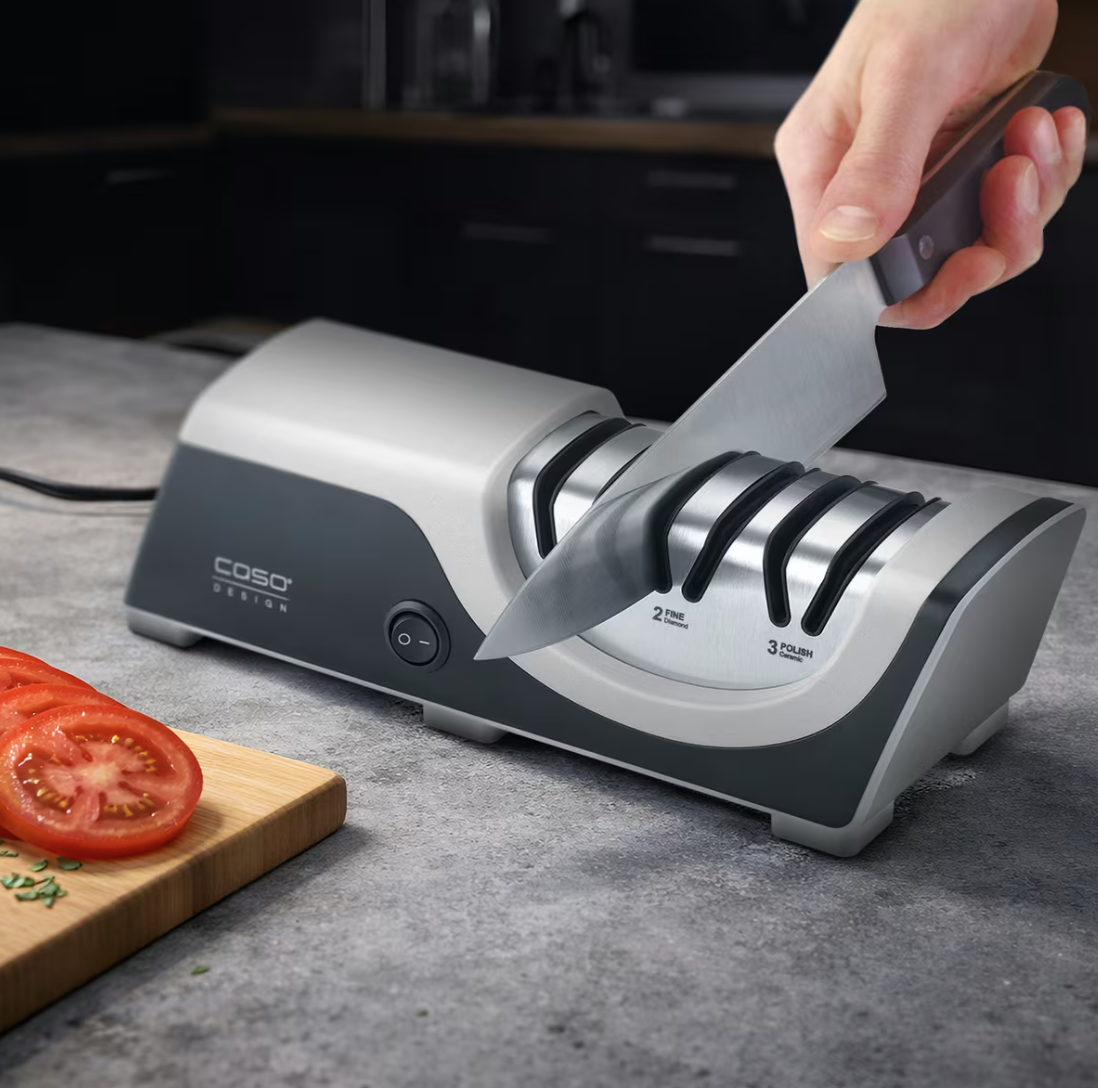 Caso 01710 Electric knife sharpener, 18W, Silver/Black - Image 3