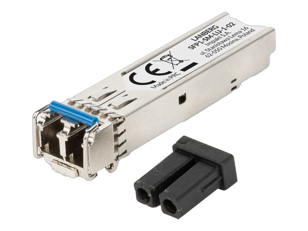 Lanberg SFP Module up to 2KM 1GB/S 1310NM LC/UPC Single Mode Gigabit | Lanberg