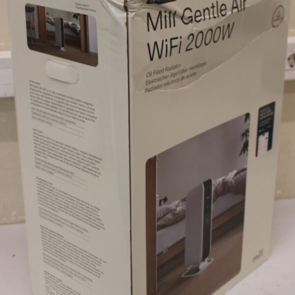 SALE OUT. | Mill | Heater | OIL2000WIFI3 GEN3 | Oil Filled Radiator | 2000 W | Number of power levels 3 | Suitable for rooms up to 24 m² | White/Black | DAMAGED PACKAGING