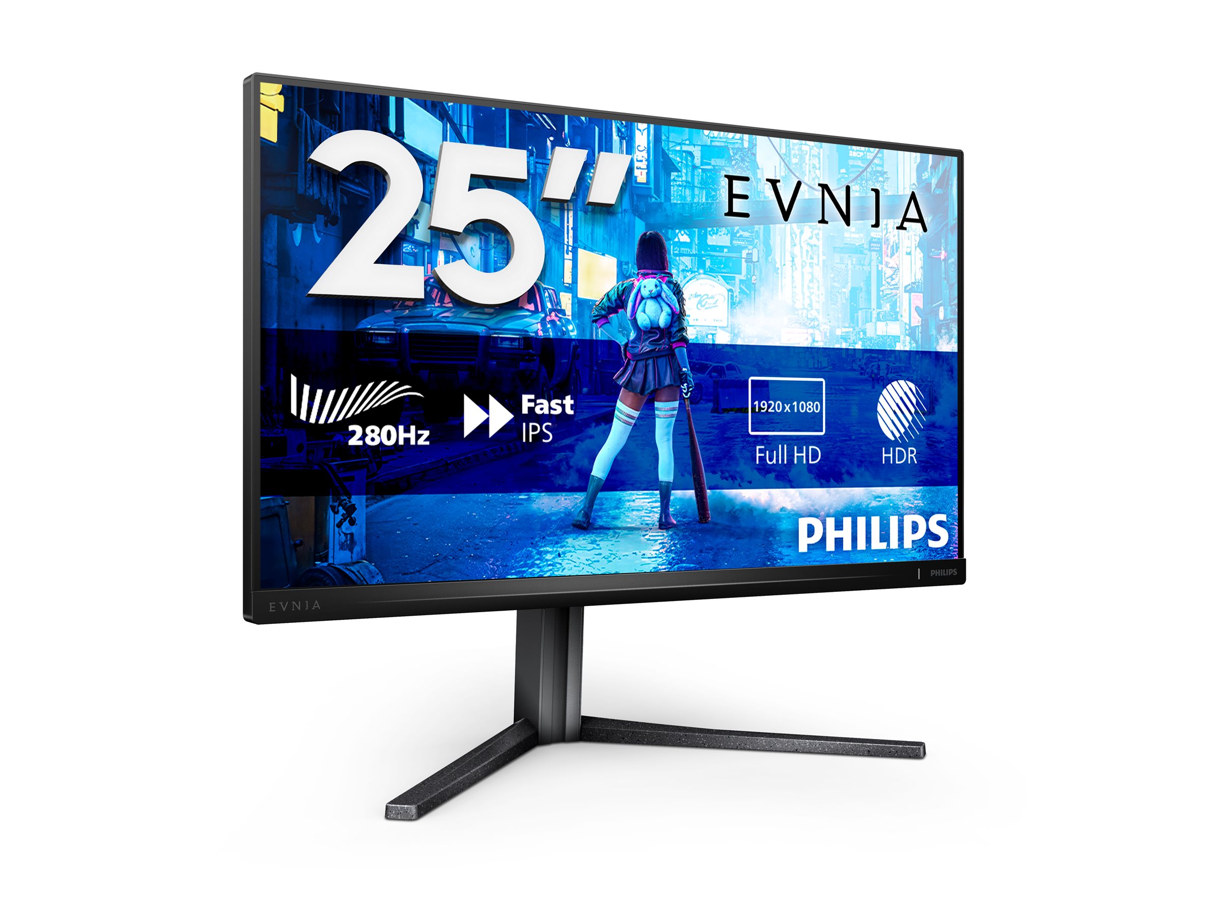 Philips | Gaming Monitor | 25M2N5200P/00 | 24.5 " | IPS | FHD | 16:9 | 280 Hz | 1 ms | 1920 x 1080 | 400 cd/m² | HDMI ports quantity 2 | Black - Image 18