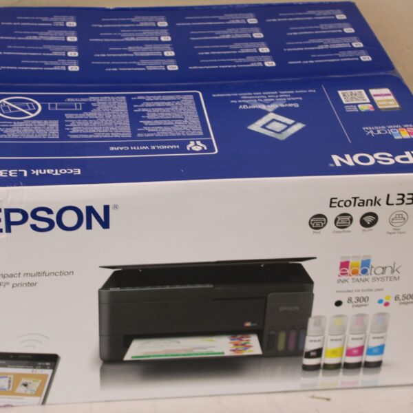 SALE OUT. Epson EcoTank L3350 Multifunctional Printer | SALE OUT. | Epson EcoTank | L3350 | Inkjet | Colour | Multifuction Printer | A4 | Wi-Fi | Black | DAMAGED PACKAGING