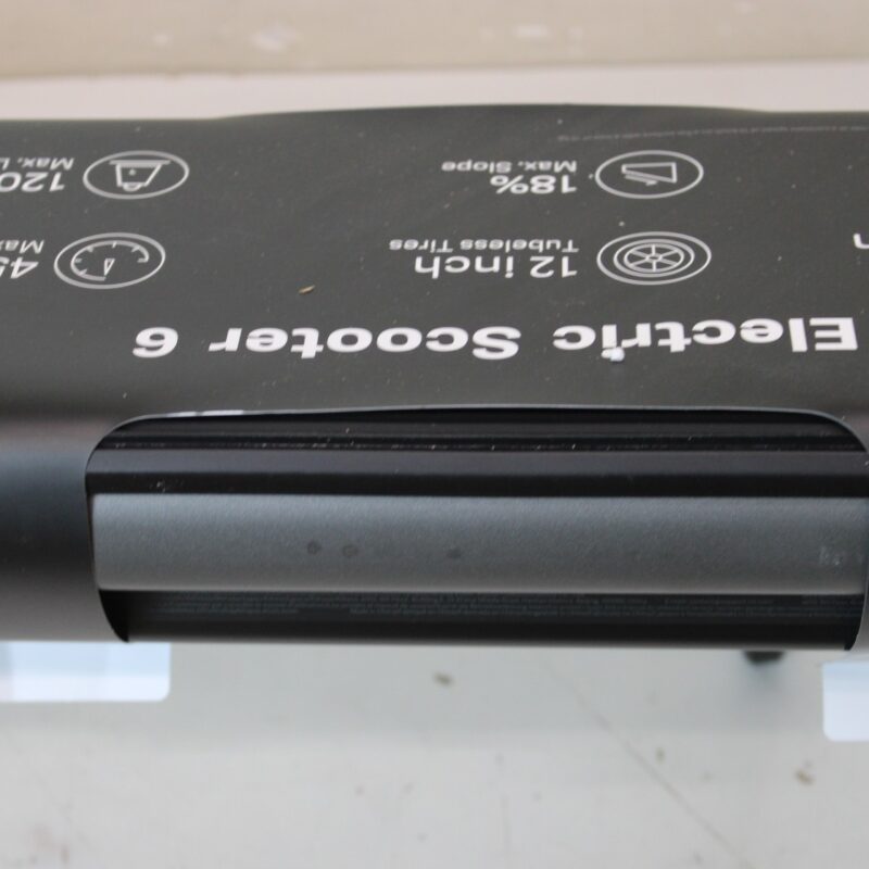 SALE OUT. Xiaomi Electric Scooter 6 GL | Xiaomi 24 month(s) | DAMAGED PACKAGING AND PAINT, SCRATCHED - Image 6