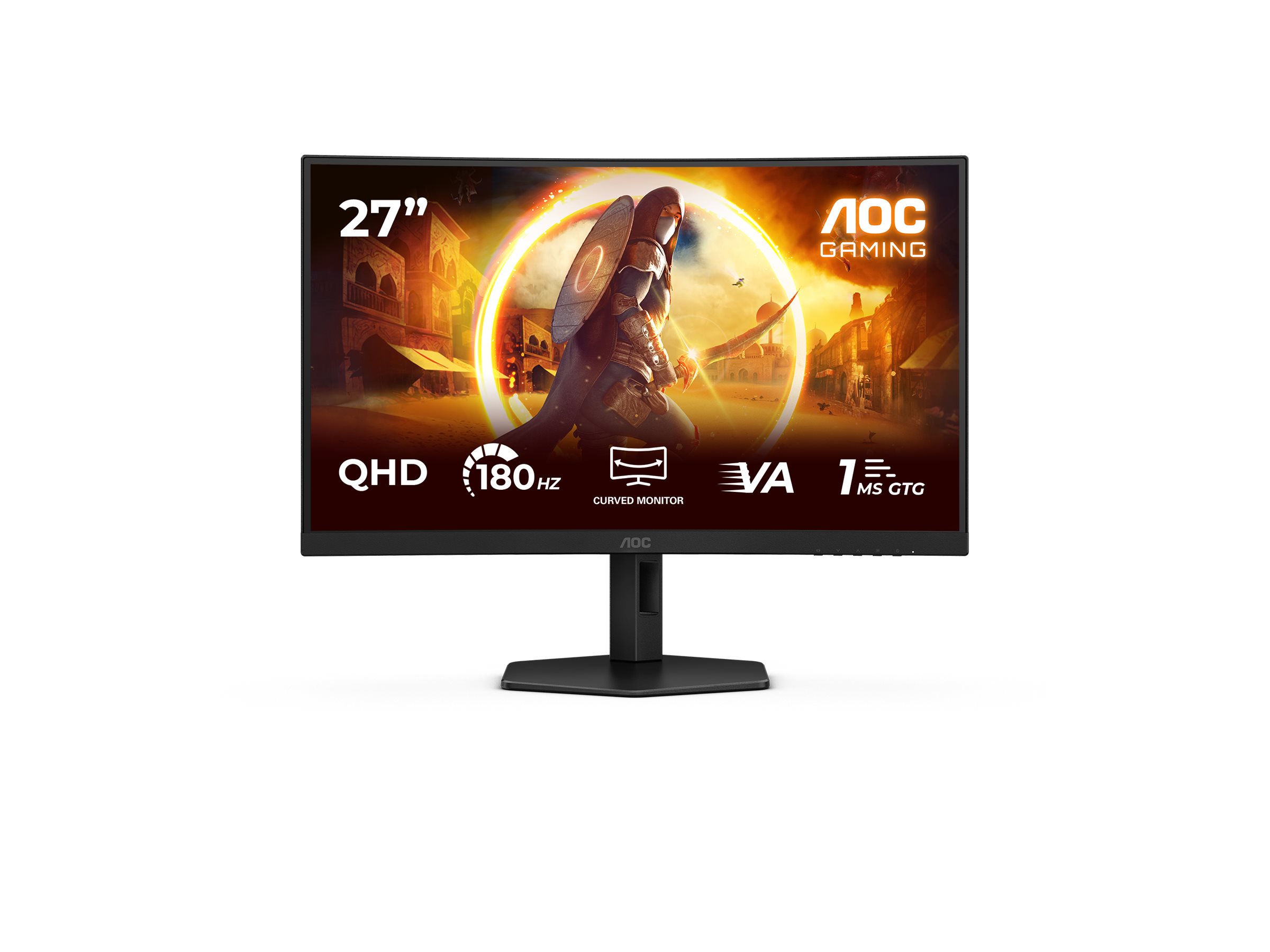 AOC | CQ27G4X | 27 " | VA | QHD | 16:9 | 180 Hz | 1 ms | 2560 x 1440 pixels | 300 cd/m² | HDMI ports quantity 2 | Warranty 36 month(s) - Image 29