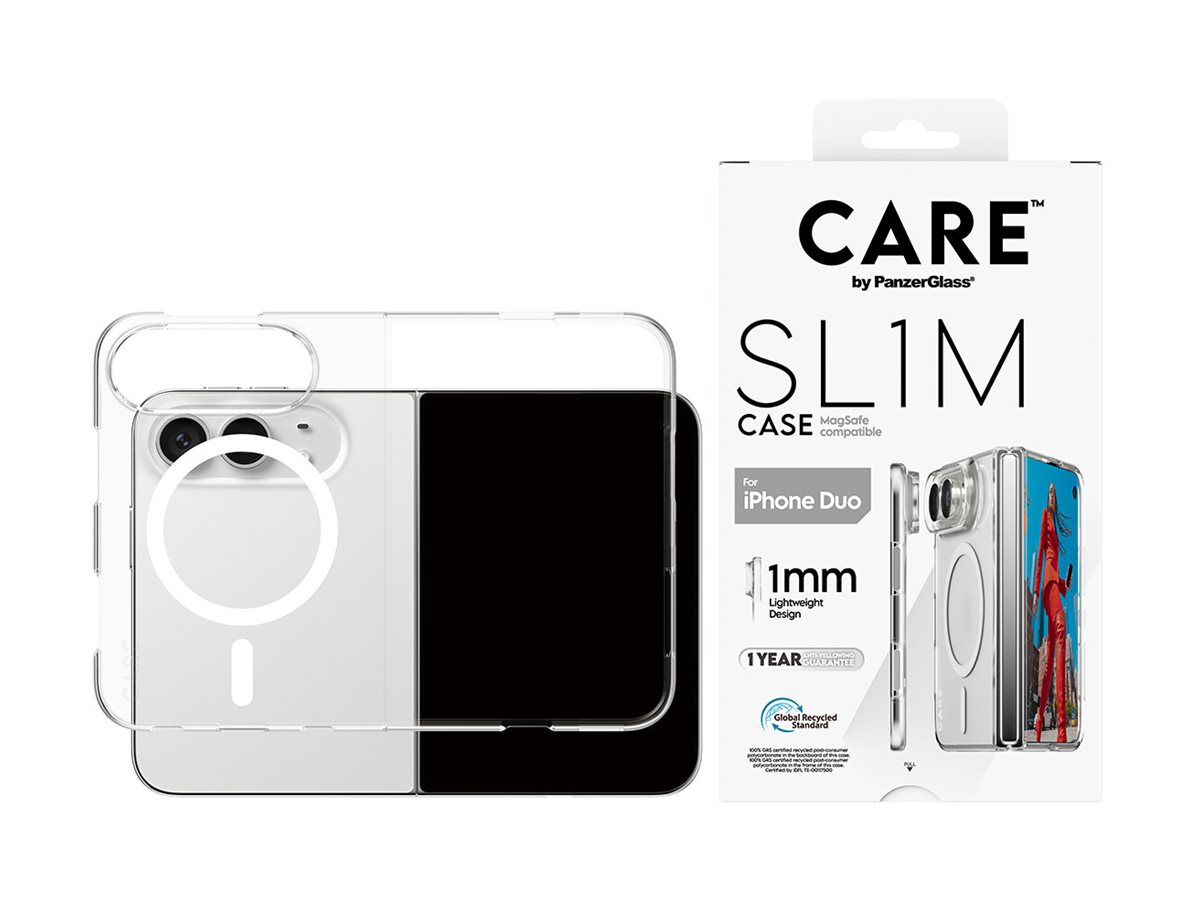 PanzerGlass Care | Back cover | iPhone Duo | Apple | Recycled plastic | Transparent - Image 6