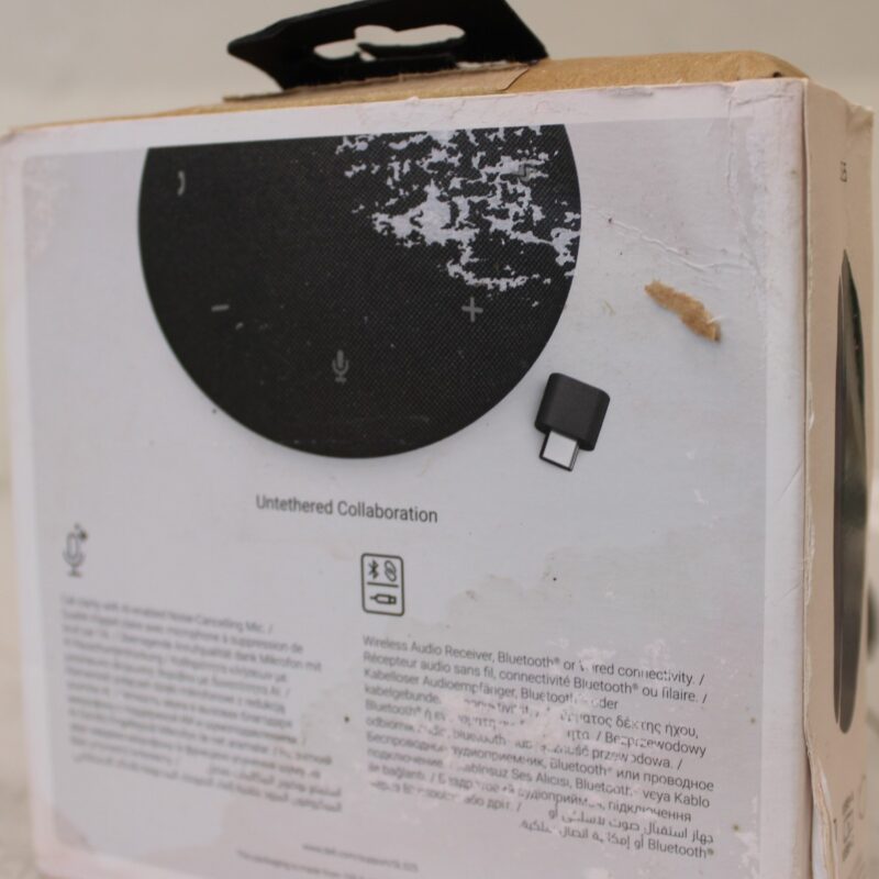 SALE OUT. Dell Pro Plus Wireless Speakerphone SL525 | Dell Pro Plus Wired/Wireless Speakerphone | SL525 | Warranty 12 month(s) | Waterproof | Bluetooth | Wireless connection | Portable | DAMAGED PACKAGING, UNPACKED - Image 2