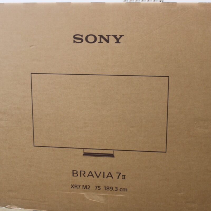 SALE OUT. Sony K75XR75M2 Bravia 7 75" (189cm) 4K Ultra HD Smart Google Mini LED TV | SALE OUT. | Sony TV | K75XR75M2 Bravia 7 | 75 | Smart TV | Google TV | 4K UHD | Black | DAMAGED PACKAGING - Image 3