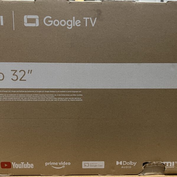 SALE OUT. Xiaomi QLED TV A Pro 2026 32" | SALE OUT. | Xiaomi QLED TV A Pro 2026 | 32" | Smart TV | Google TV | HD | Dark Gray | DAMAGED PACKAGING