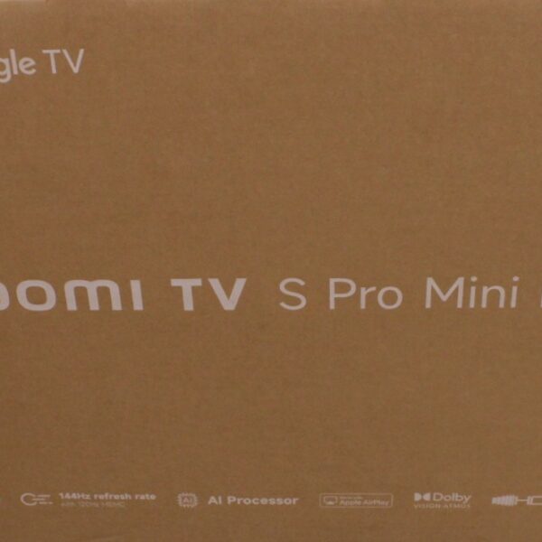 SALE OUT. Xiaomi TV S Pro Mini LED 55 2026 4K UHD (3840 x 2160) | Xiaomi TV | S Pro 2026 | 55 | Smart TV | Google TV | Grey | DAMAGED PACKAGING
