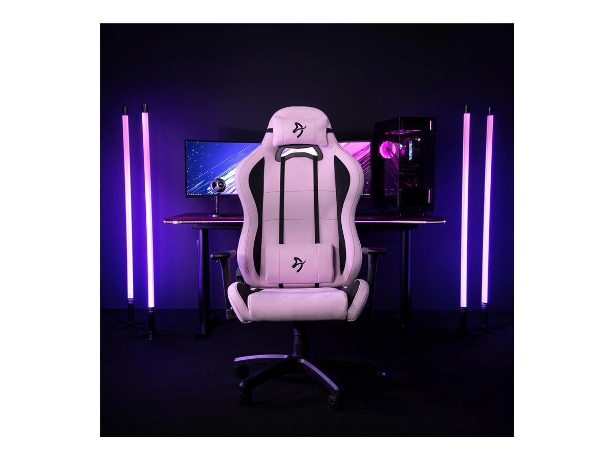 Arozzi Torretta SuperSoft | Arozzi | Gaming Chairs | Frame material: Metal; Wheel base: Nylon; Upholstery: Supersoft | Pink - Image 6