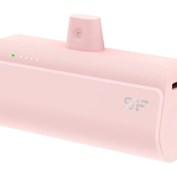SILICON POWER Power Bank QD50 5000mAh Quick Energy, Pink | Silicon Power