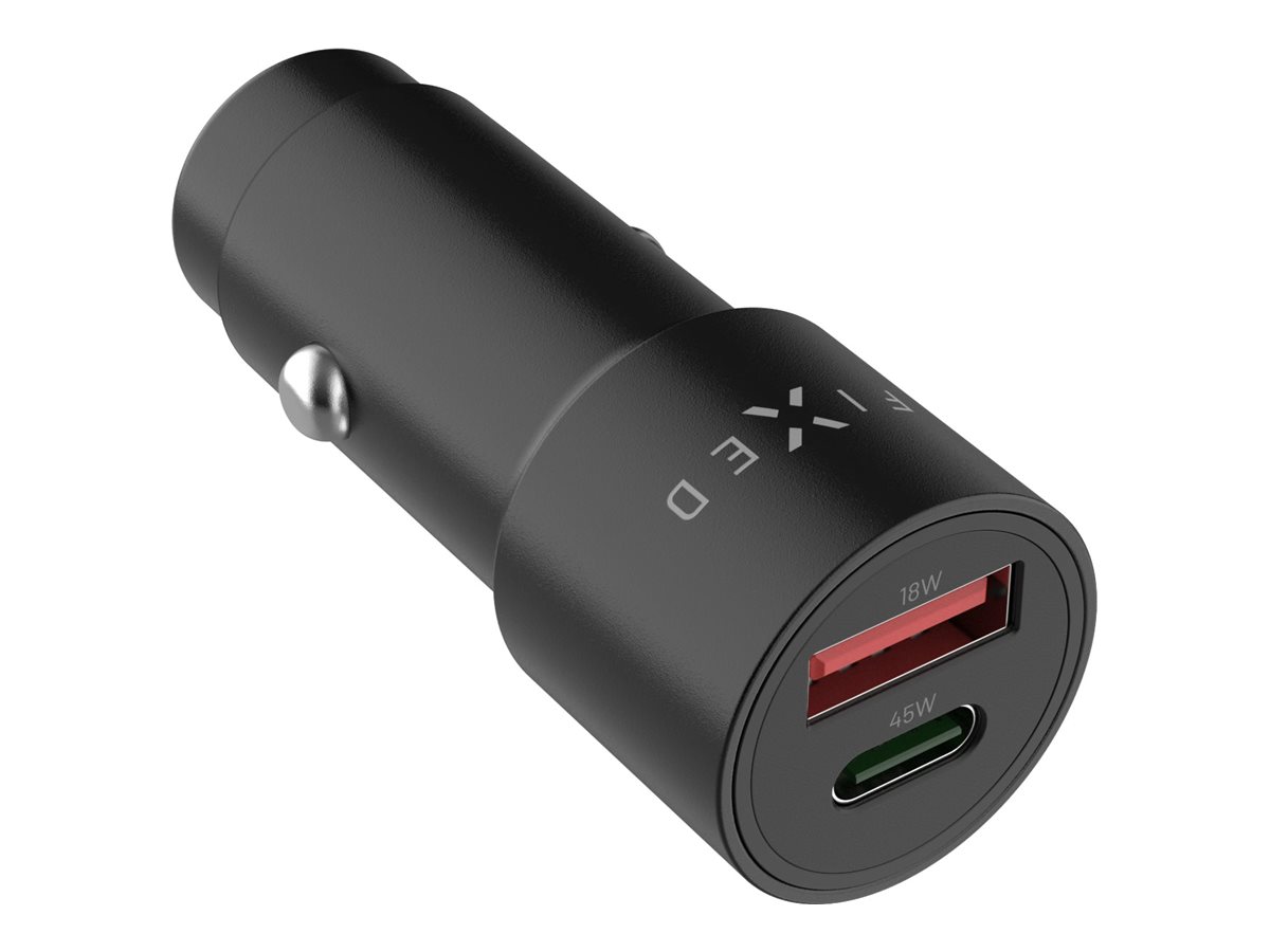 Fixed USB-C/USB-A Car Charger, 63W, PD 3.0 - Image 2
