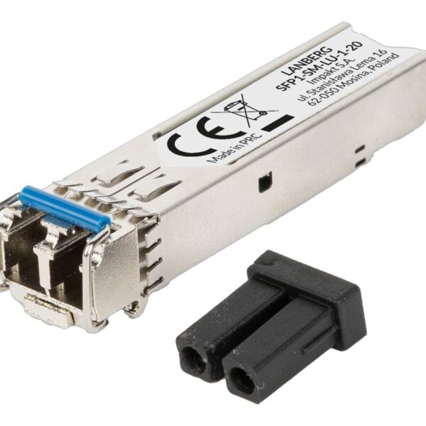 Lanberg SFP Module up to 20KM 1GB/S 1310NM LC/UPC Single Mode Gigabit | Lanberg
