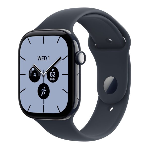 Apple Watch Series 12 GPS + Cellular 46mm Night Blue Ceramic Case with Navy Blue Sport Band - M/L | Apple
