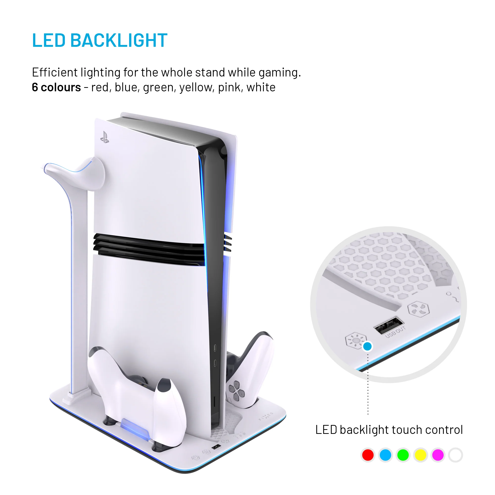 Fixed Docking Station for PlayStation 5 (Pro/Slim) - Image 6