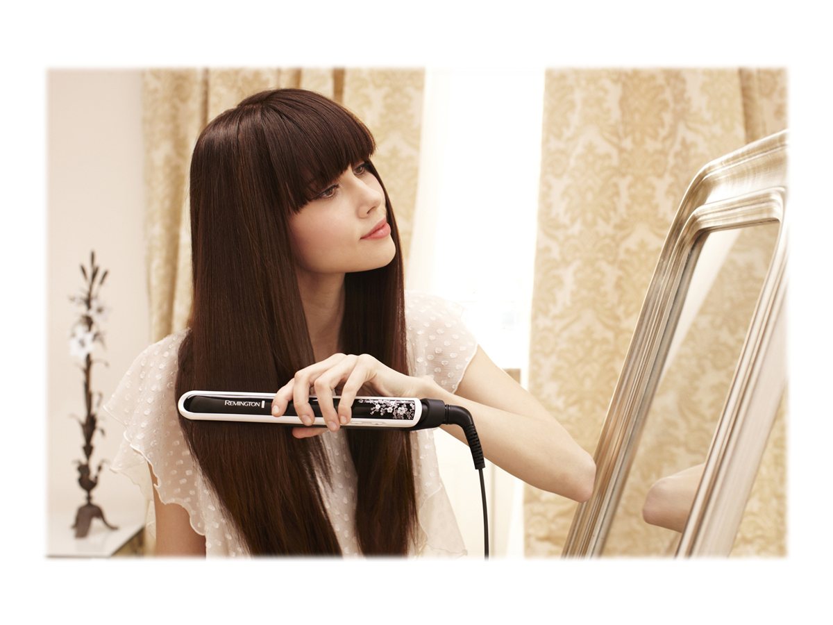 Remington | PEARL Hair Straightener | S9500 | Warranty 24 month(s) | Ceramic heating system | Display Digital display | Temperature (min) 150 °C | Temperature (max) 235 °C | Black - Image 6