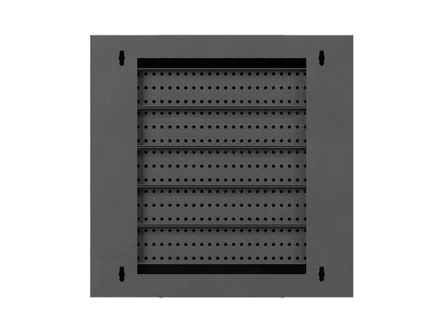Lanberg TPR 10" Installation Enclosure with Mesh Plate 340X340X140, Black (assembled) - Image 7