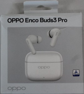 SALE OUT. OPPO Buds3 Pro (Glaze White), ETEK1, Glaze White | SALE OUT. | OPPO True wireless earphones | Buds3 Pro | Bluetooth | In-ear | Microphone | Glaze White | DAMAGED PACKAGING | Warranty 24 month(s)