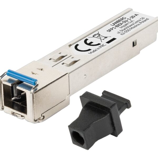 Lanberg SFP Module BIDI up to 20KM 1GB/S 1310NM/1550NM Gigabit SC/UPC A | Lanberg